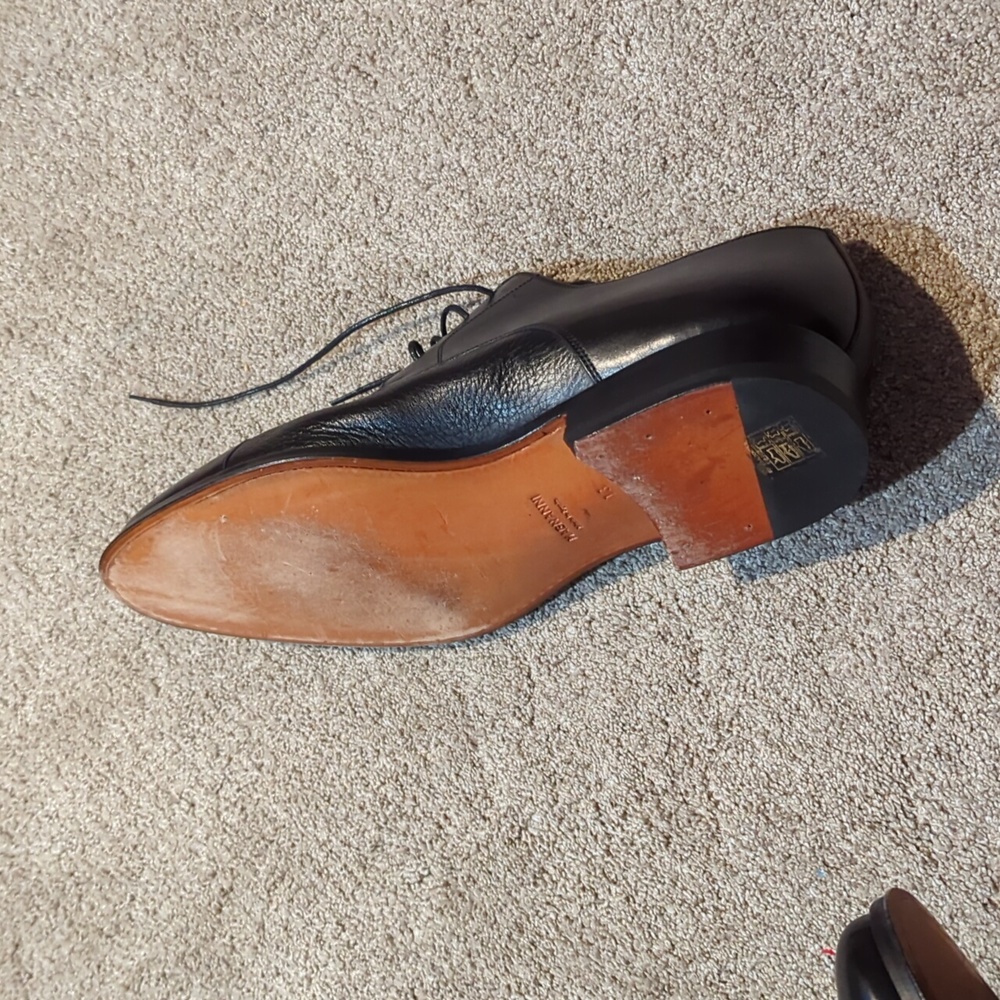 Magnanni - black dress shoes - Picture 4 of 6